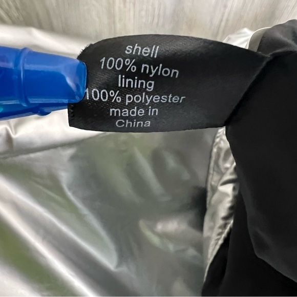 Lane Bryant Silver Metallic All Season Jacket - Picture 7 of 8